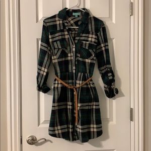 Sugarmint. Plaid dress. Size M